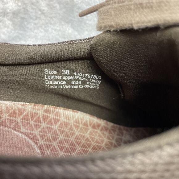 Dansko Chantal Oxford Sneakers Womens 38/US 7.5-8 Brown Suede Lace Up Comfort - Picture 7 of 9